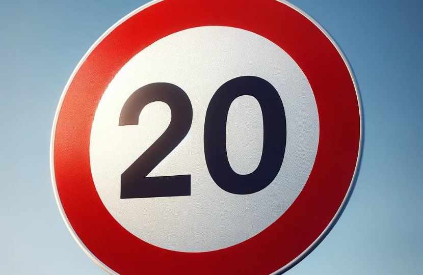 20mph Sign