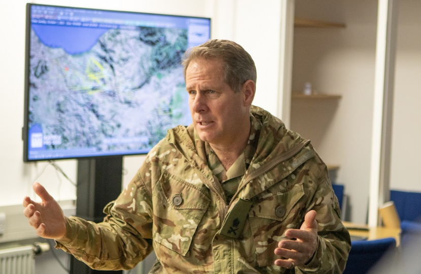 Lieutenant General Tom Copinger-Symes. MOD Crown Copyright.