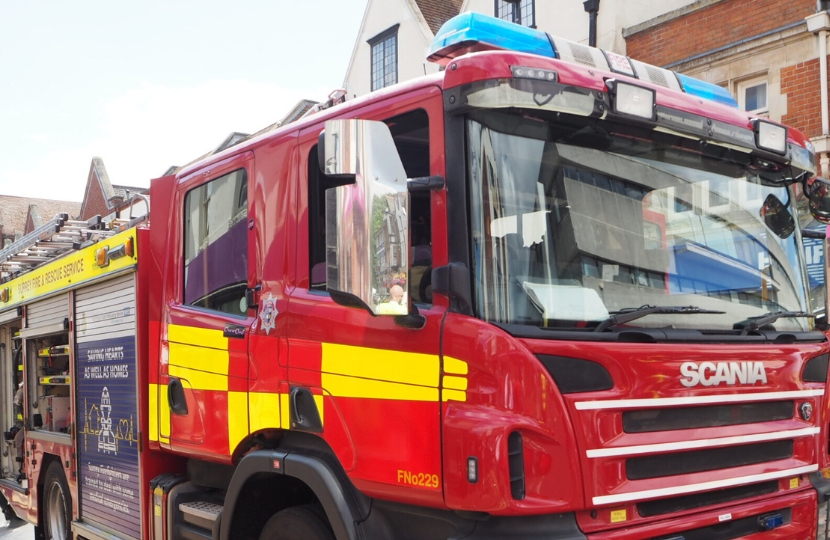 Surrey Fire and Rescue Service Fire Truck