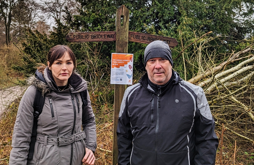 Marisa and Paul - Ash Dieback