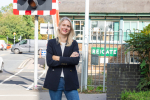 Rebecca Paul at Reigate Station